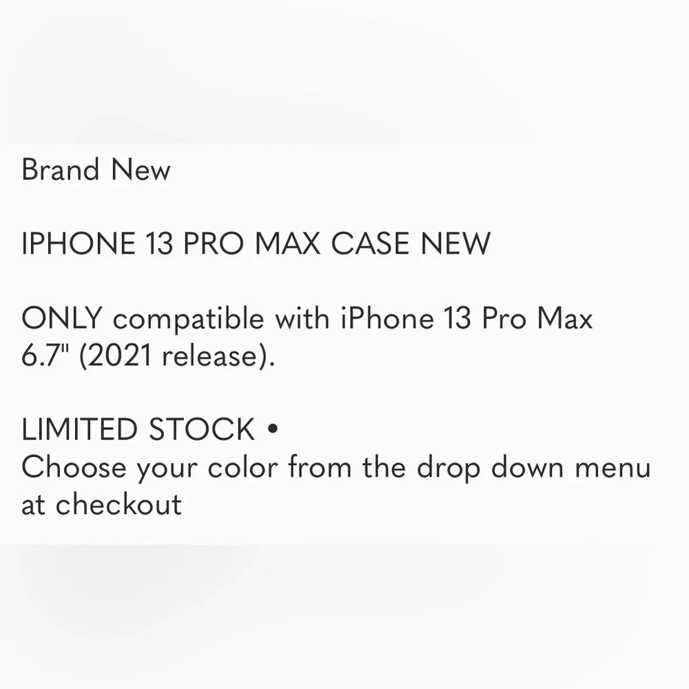 NEW LEATHER IPHONE 13 PRO MAX CASE NEW WITH STRAP